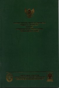 Image of Undang-Undang Republik Indonesia Nomor 21 Tahun 2007 Tentang Pemberantasan Tindak Pidana Perdagangan Orang