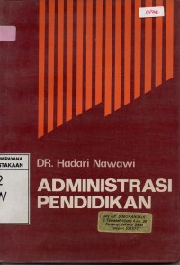 Image of Administrasi Pendidikan