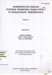 Image of Administrative Reform Towards Promoting Productivity In Bureaucratic Performance