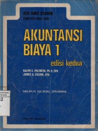 Image of Teori Dan Soal-Soal Akuntansi Biaya I