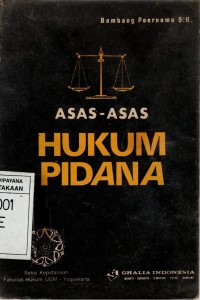 Image of ASAS-ASAS HUKUM PIDANA cet. 3