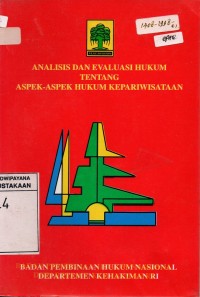 Image of Analisis Dan Evaluasi Hukum Tentang Aspek-Aspek Hukum Kepariwisataan