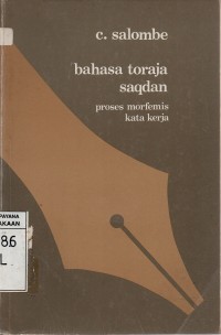 Image of Bahasa Toraja Saqdan: Proses Morfemis Kata Kerja