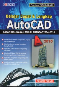 Image of Belajar Cepat & Lengkap AutoCAD