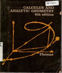 Image of CALCULUS AND ANALYTIC GEOMETRY