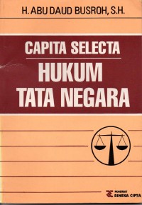 Image of Capita Selecta Hukum Tata Negara