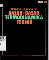 Image of DASAR-DASAR TERMODINAMIKA TEKNIK