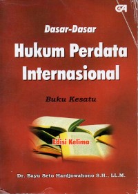 Image of Dasar-Dasar Hukum Perdata Internasional