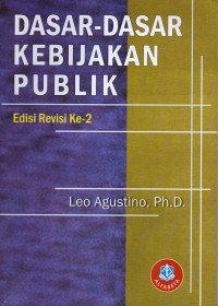 Image of Dasar-Dasar Kebijakan Publik