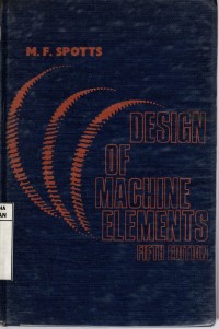 Image of DESIGN OF MACHINE ELEMENTS
