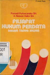 Image of Filsafat Hukum Perdata Dalam Tanya Jawab