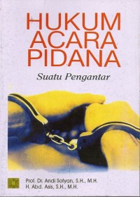 Image of Hukum Acara Pidana : Suatu Pengantar