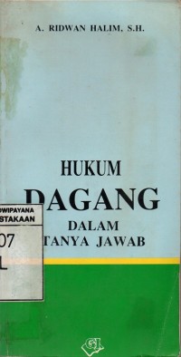 Image of Hukum Dagang Dalam Tanya Jawab