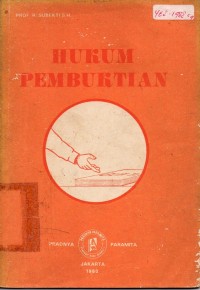 Image of Hukum Pembuktian