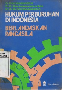 Image of Hukum Perburuhan Di Indonesia