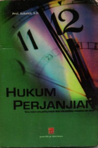 Image of Hukum Perjanjian; Cet. ke-21