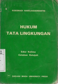 Image of Hukum Tata Lingkungan