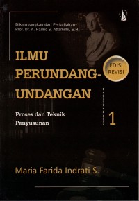 Image of Ilmu Perundang-Undangan 1 : Jenis, Fungsi, dan Materi Muatan