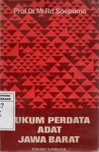 Image of Hukum Perdata Adat Jawa Barat