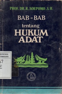 Image of Bab-bab Tentang Hukum Adat