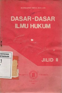 Image of Dasar-dasar Ilmu Hukum