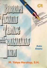 Image of Beberapa Tinjauan tentang Permasalahan Hukum (Buku Kesatu)