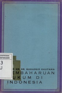 Image of Pembaharuan Hukum Di Indonesia