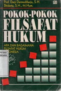 Image of Pokok-pokok Filsafat Hukum
