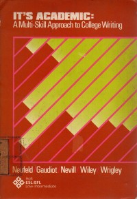 Image of I'ts Academic: A Multi-Skill Approach to College Writing