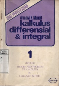 Image of Kalkulus Differensial & Integral 1 (Soal-soal & Penyelesaian)