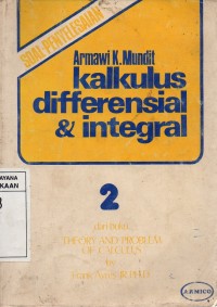 Image of Kalkulus Differensial & Integral 2 (Soal-soal & Penyelesaian)