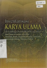 Image of Inventarisasi Karya Ulama Di Lembaga Pendidikan Keagamaan: Studi Kasus Provinsi Jawa Timur (Surabaya, Gresik, Bangkalan, Sumenep, Bondowoso, Banyuwangi, Malang, Pasuruan, Pacitan)