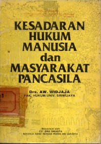 Image of Kesadaran Hukum Manusia dan Masyarakat Pancasila