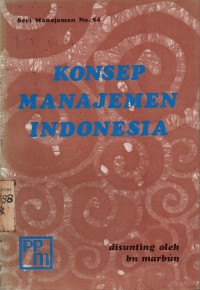 Image of Konsep Manajemen Indonesia