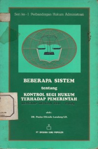 Image of Beberapa Sistem tentang Kontrol Segi Hukum terhadap Pemerintah
