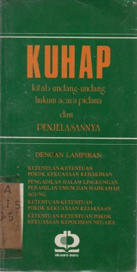 Image of KUHAP