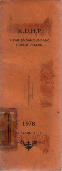 Image of Kitab Undang-Undang Hukum Pidana 10