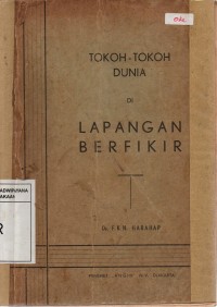 Image of Tokoh-tokoh Dunia Di Lapangan Berfikir