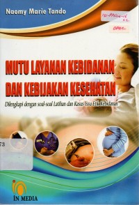 Image of Mutu Layanan Kebidanan dan Kebijakan Kesehatan