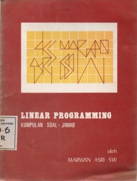 Image of Linear Programming : kumpulan soal-jawab