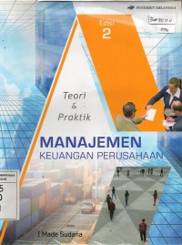 Image of Manajemen Keuangan Perusahaan : Teori dan Praktik