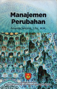 Image of Manajemen Perubahan; Edisi 1; Cet. ke-1