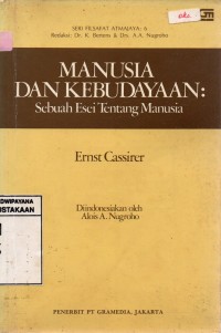 Image of Manusia dan Kebudayaan: Sebuah Esei Tentang Manusia