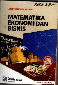 Image of MATEMATIKA EKONOMI DAN BISNIS 3 buk. 1