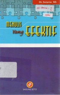 Image of Menulis Yang Efektif