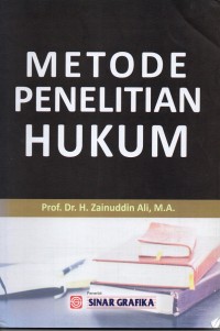 Image of Metode Penelitian Hukum