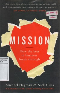Image of Mission: How the Best in Business Break Through
