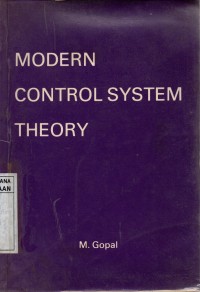 Image of Modern Control System Theory
