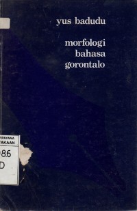 Image of Morfologi Bahasa Gorontalo