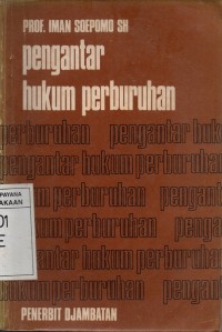 Image of PENGANTAR HUKUM PERBURUHAN cet.3